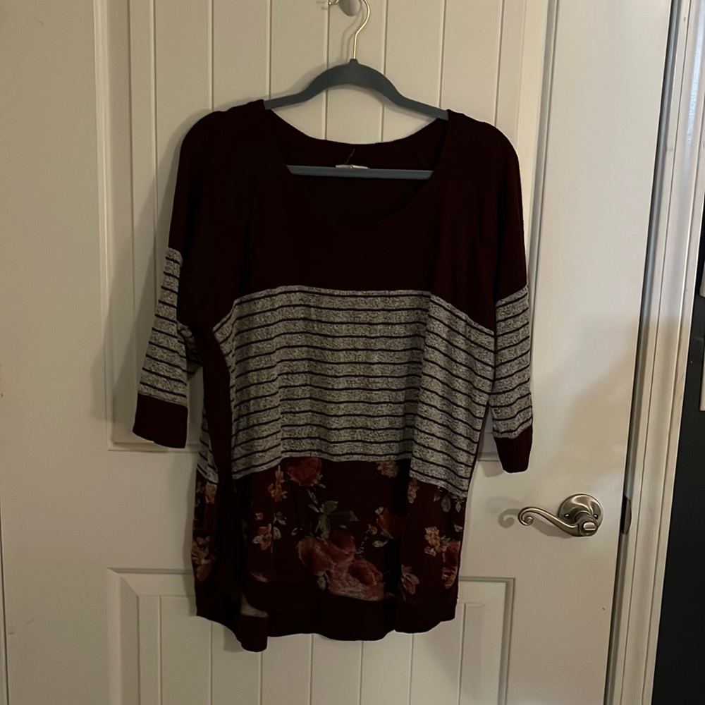 Maurice’s XL 3/4 sleeve top